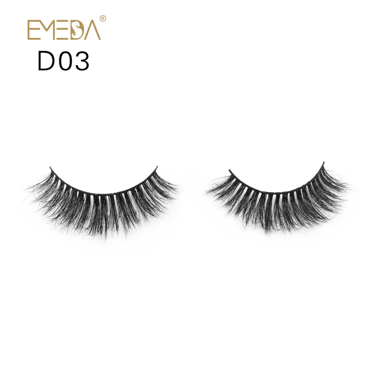 3D Mink Eyelashes,Strips Individual Mink Eyelash Private Label YH013